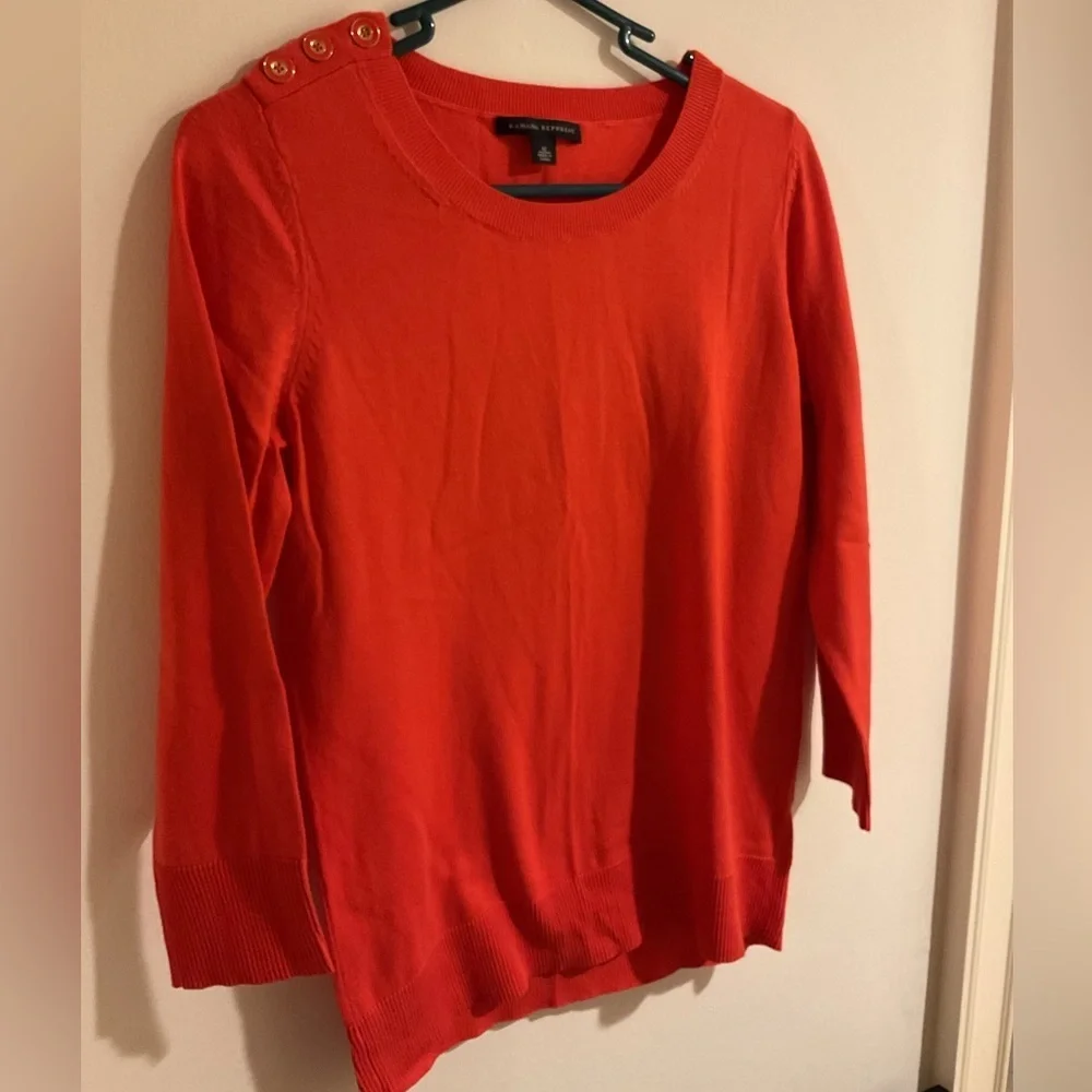 Banana Republic neck size orange